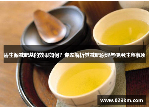 碧生源减肥茶的效果如何?专家解析其减肥原理与使用注意事项